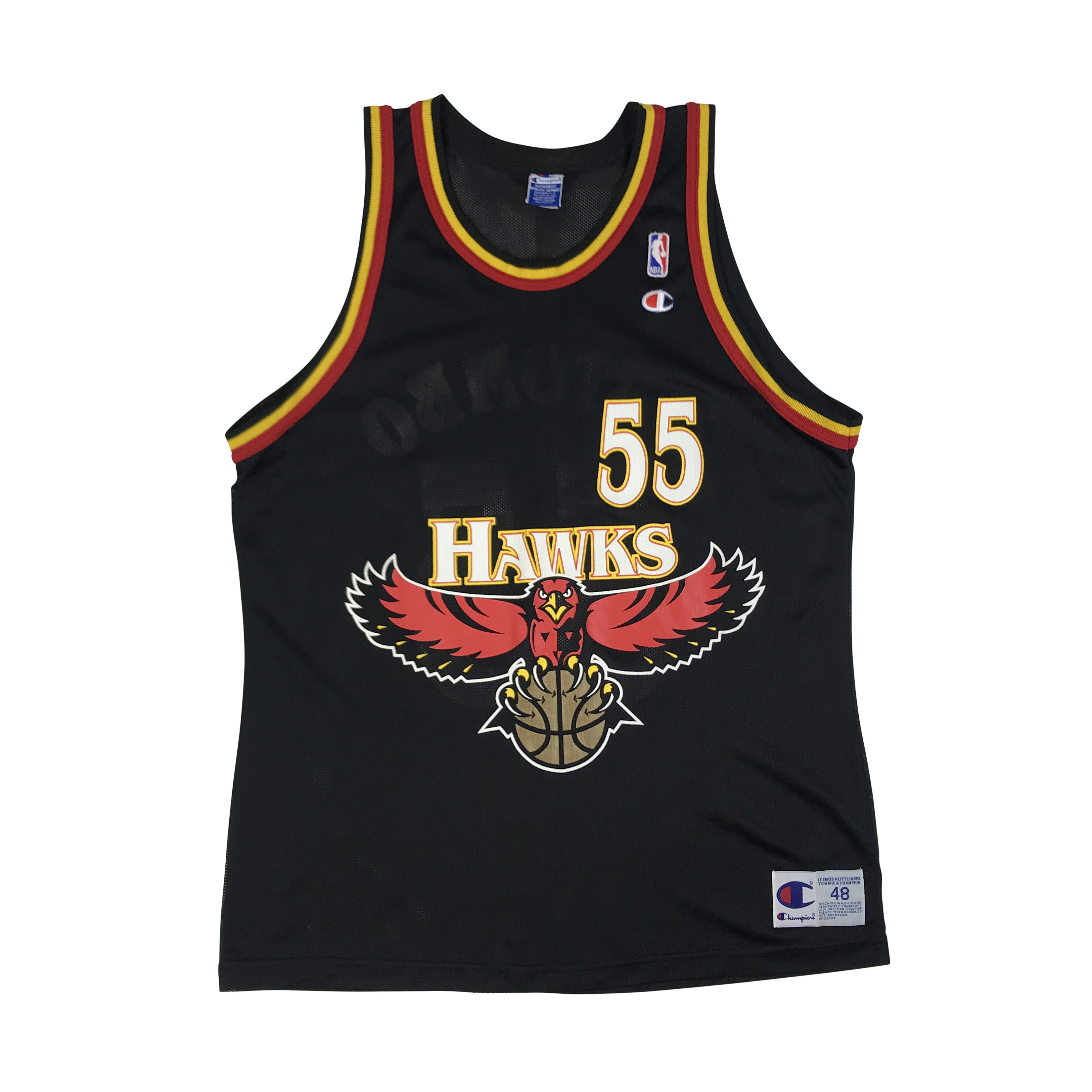 Old school best sale atlanta hawks jersey