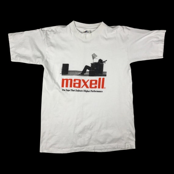 Vintage Maxell Deadstock single stitch t-shirt size XL Vintage Maxell Deadstock single stitch t-shirt size XL