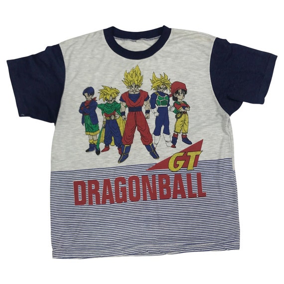 Vintage Dragonball GT 90s T-shirt Size Small - Etsy Vintage Dragonball GT 90s T-shirt Size Small - Etsy