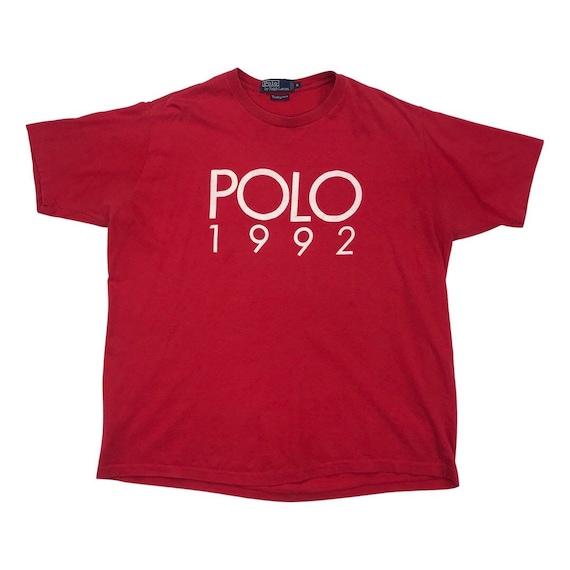 Vintage Polo Ralph Lauren 1992 USA Made Single Stitch T-shirt Etsy Norway