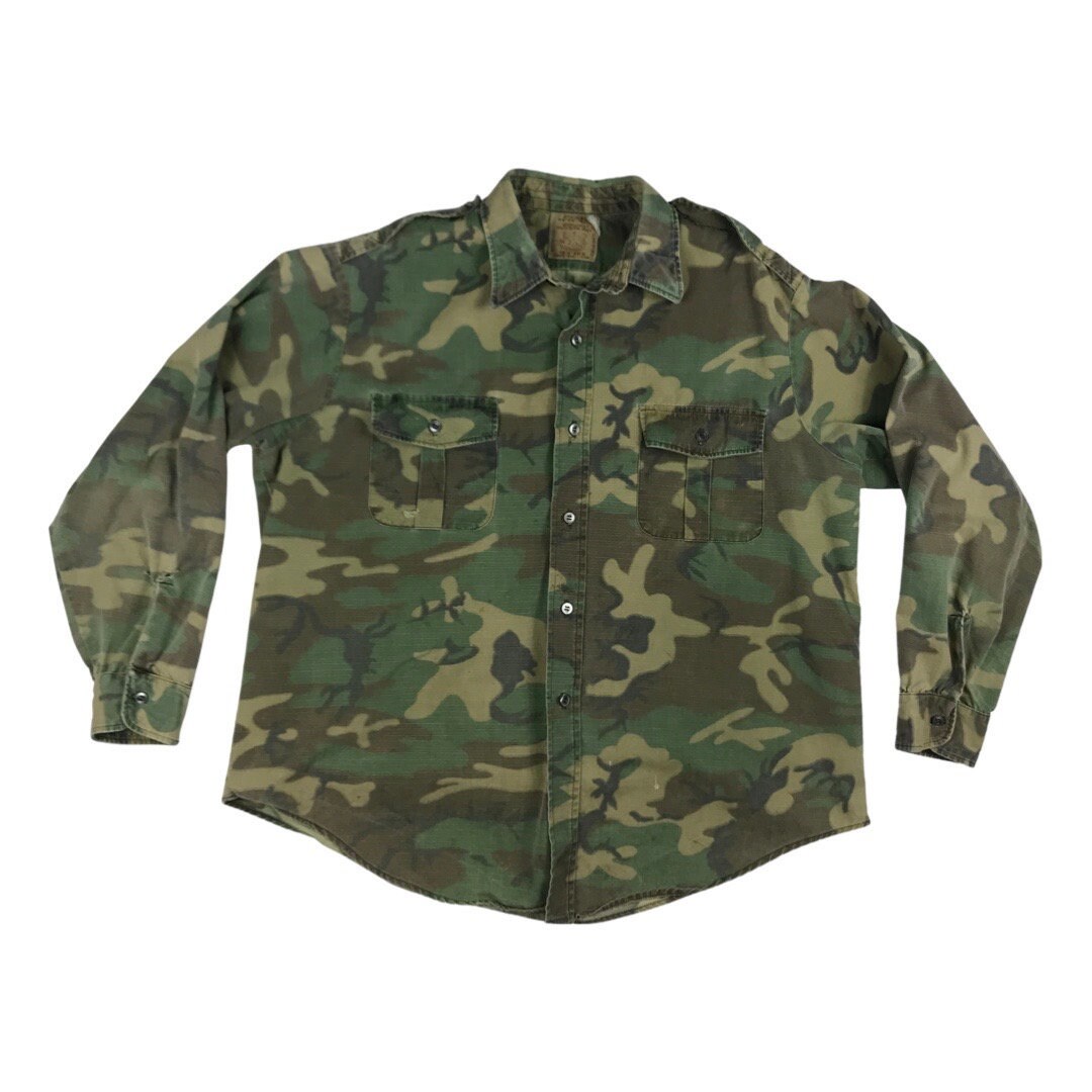 60s Hudson's Bay レーヨン シャツ 検 50s オンブレ USA製 50s〜60s VINTAGE オンブレチェック レーヨンシャツ 開襟