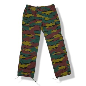 Vintage ABL Belgium Army tactical military cargo pants size XL