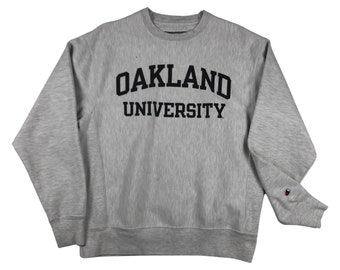 Vintage Oakland University Champion Reverse Weave sweatshirt size M