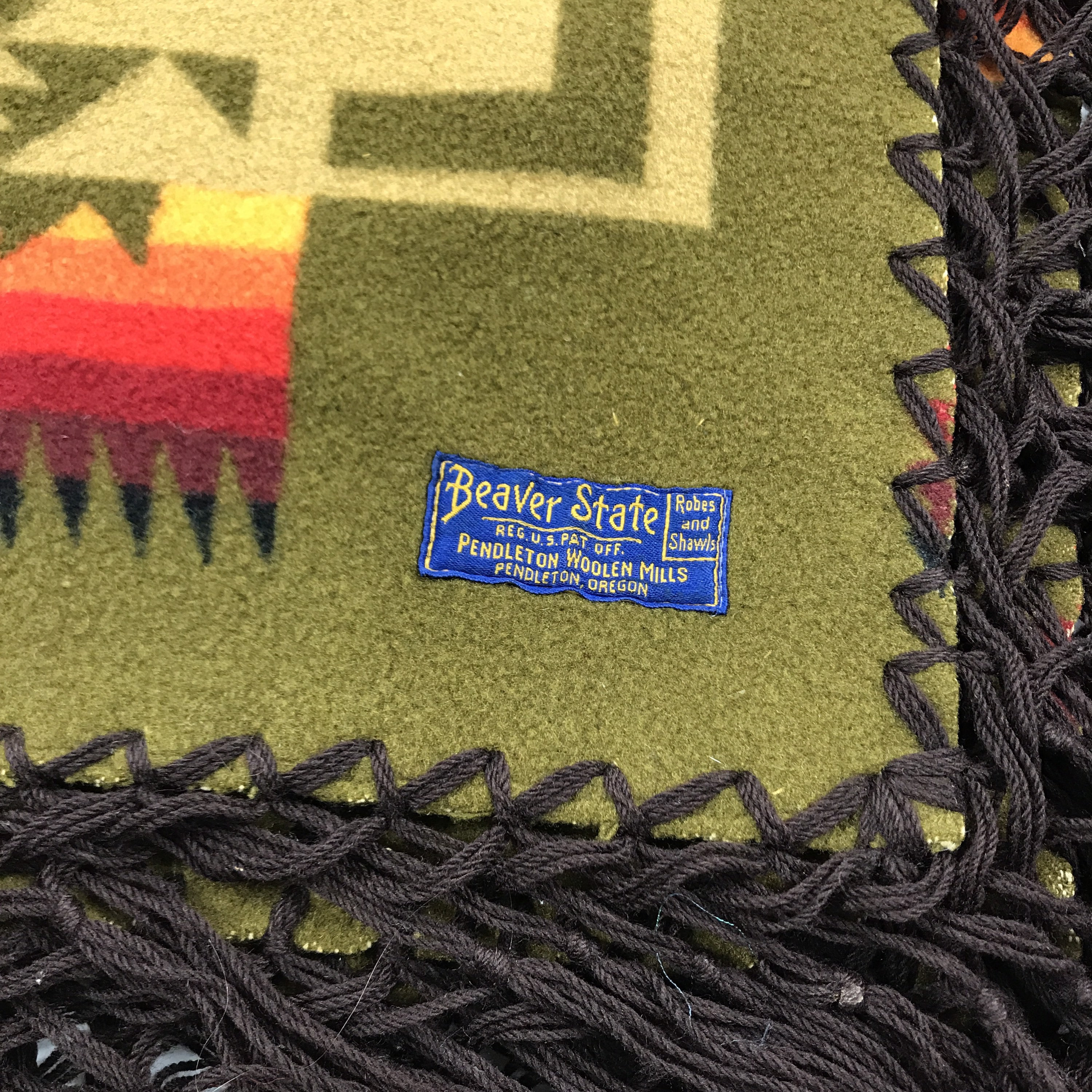 Vintage Pendleton Wool Blanket Beaver State 1970 USA Made - Etsy