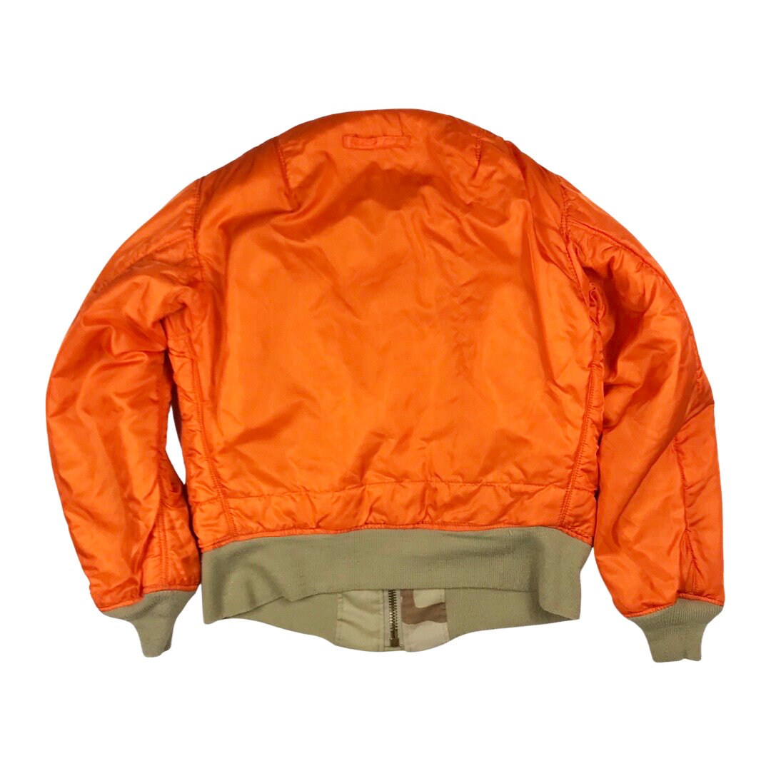 Vintage Alpha Industries MA-1 Desert Camo Bomber Jacket USA Made