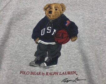 Vintage Polo Bear Ralph Lauren USA 