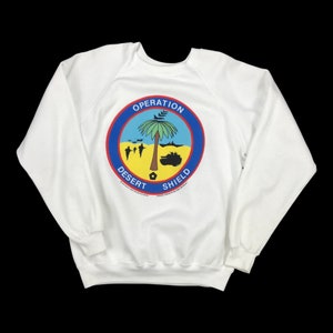 Vintage Operation Desert Shield 90s USA Made size XL