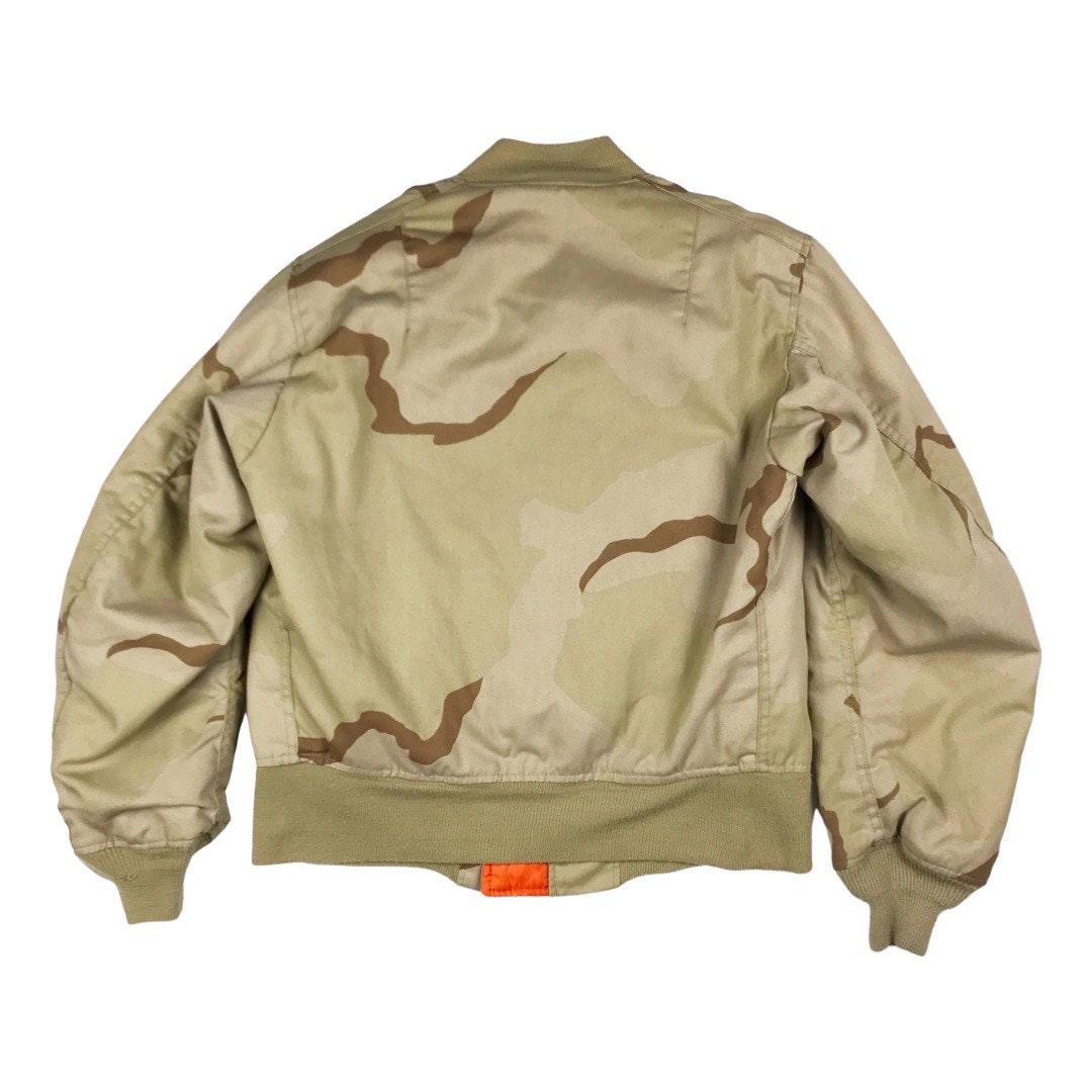 Vintage Alpha Industries MA-1 Desert Camo Bomber Jacket USA Made Size S -  Etsy Israel | T-Shirts