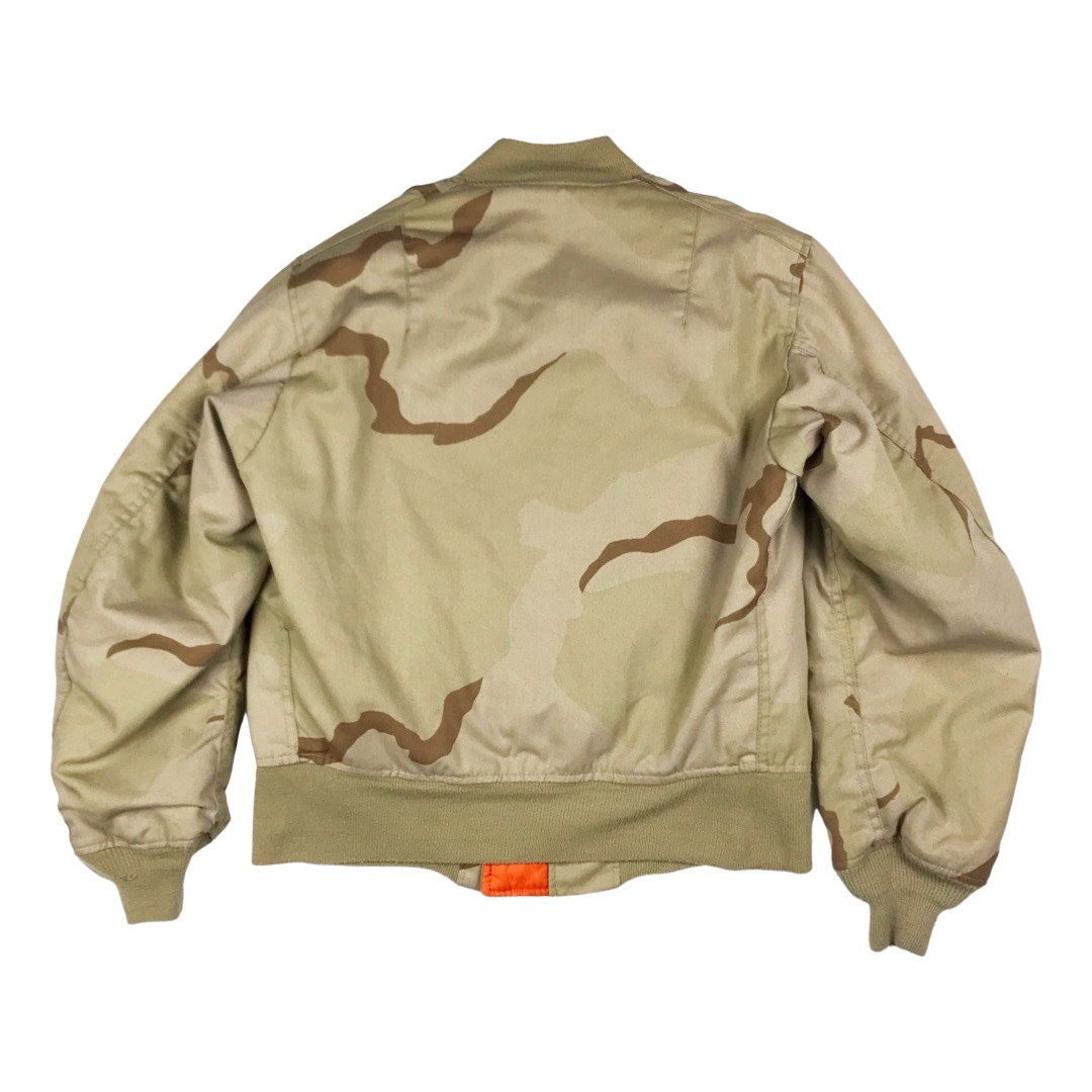 Vintage Alpha Industries MA-1 Desert Camo Bomber Jacket USA Vintage Alpha Industries MA-1 Desert Camo Bomber Jacket USA