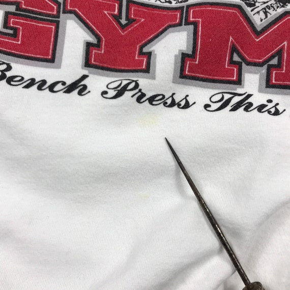 Vintage Lord’s Gym Jesus Christ Bible Verse God Relig… Gem