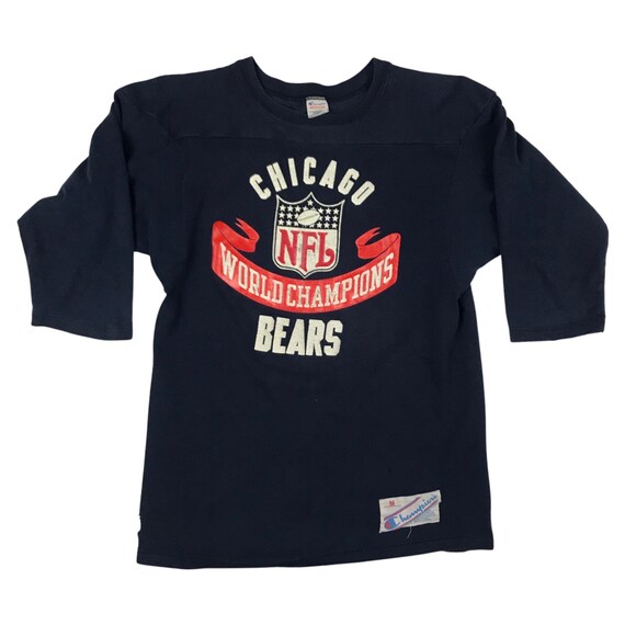 Vintage Champion Chicago Bears NFL World Champion… - image 1