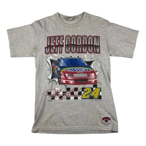 Vintage Jeff Gordon 1993 NASCAR USA Made single stitch t-shirt size L
