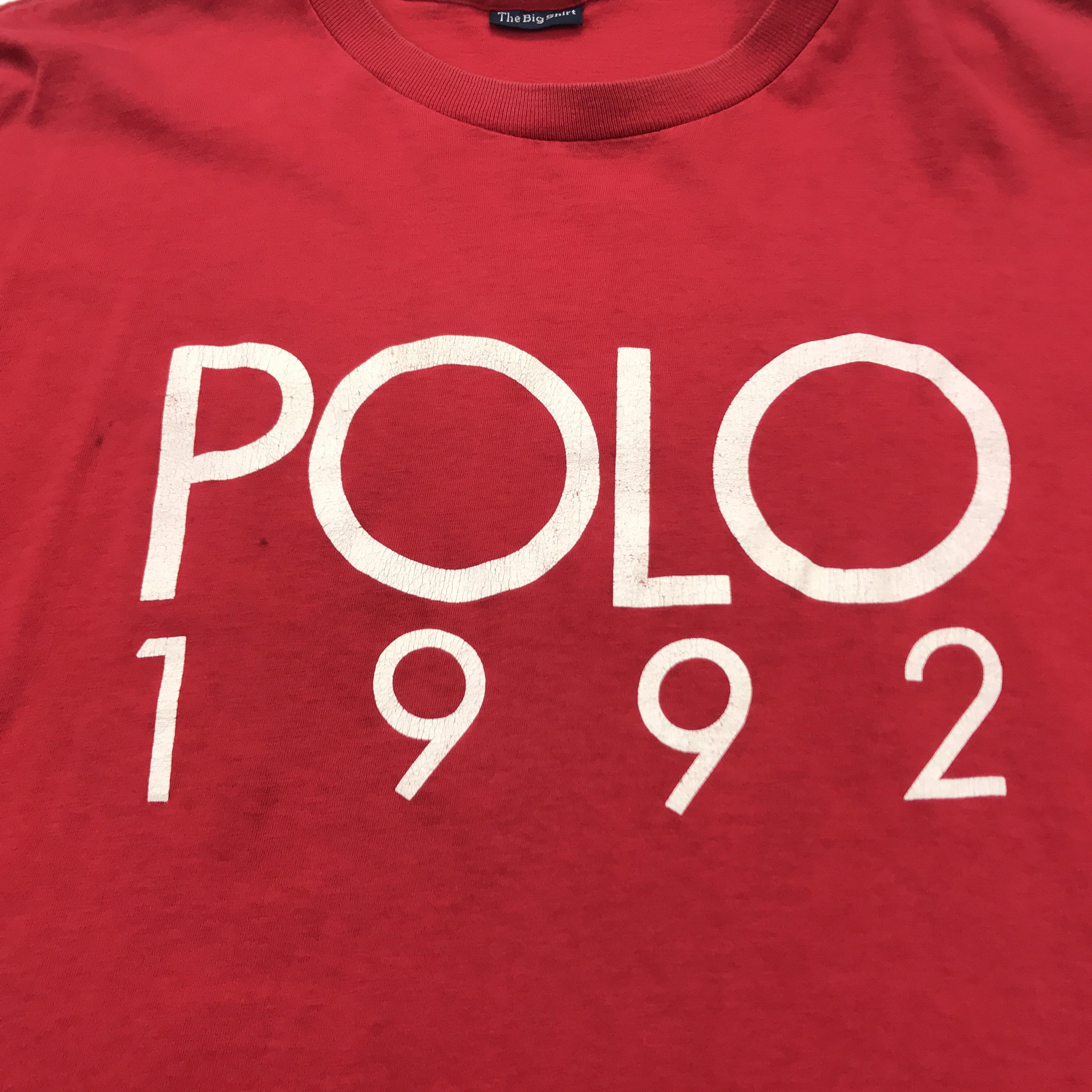 Vintage Polo Ralph Lauren 1992 USA Made Single Stitch T-shirt 
