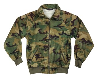 Vintage Misty Mountain Fleece Full Zip Size M