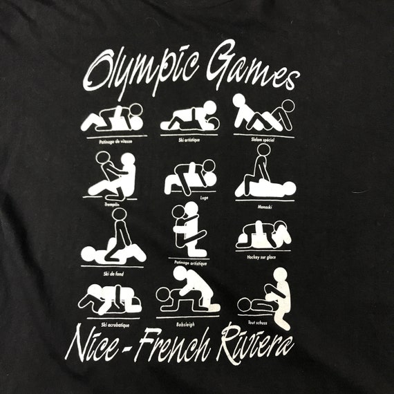 Vintage Olympic Games French Riviera T-shirt - image 2