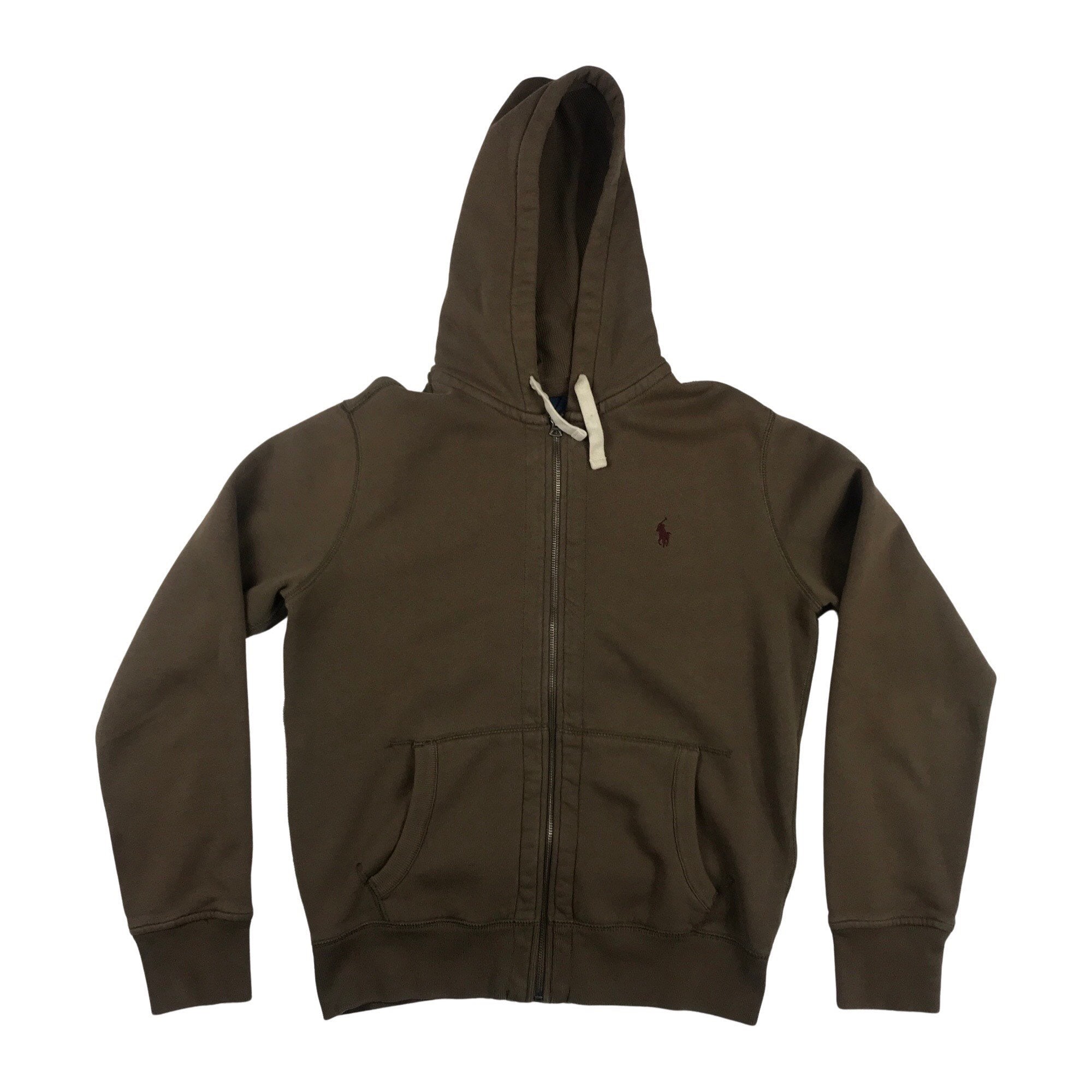 Brown polo hoodie 2025