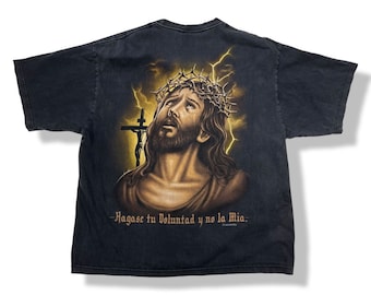 There is A God Your Not Him Double Sided White T-shirt Sz 2XL
