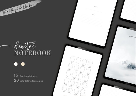 Mejor cuaderno digital / Bloc de notas digital / Cuaderno