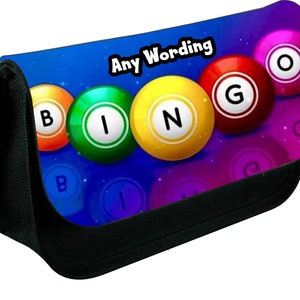Bingo Lovers Stylo crayon zippé étui de maquillage école ds bag