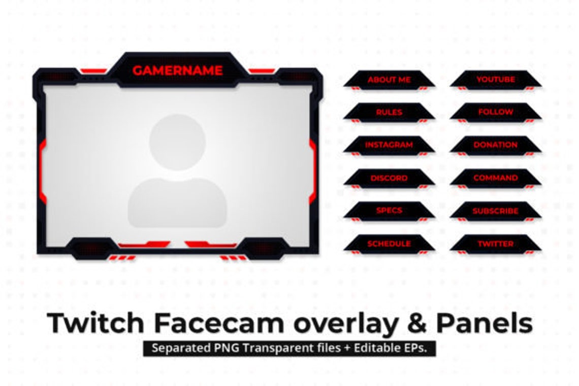 Twitch Layout, Stream Overlay, Twitch Overlay, Twitch Package, Twitch