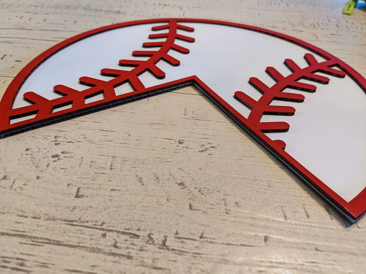 Baseball Door Frame Corner Trim Topper - SVG Digital - 2 Layers - Etsy