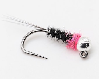 3x  Frenchie Nymph "Pink Panther" (Rainbow KILLA)