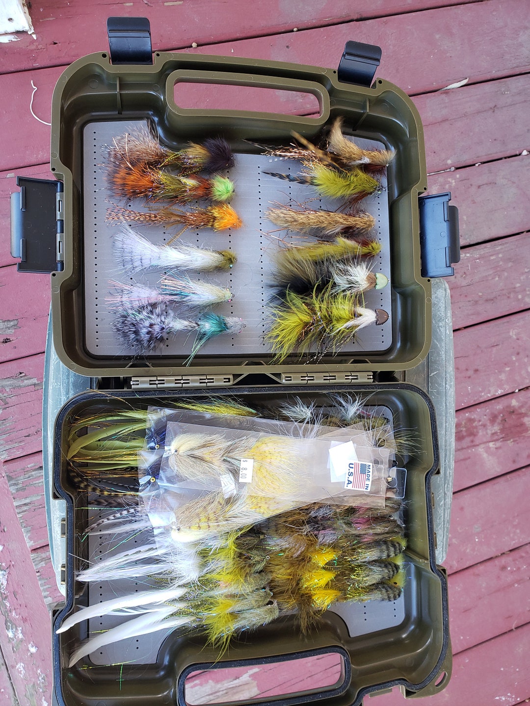 Trophy Trout Streamer Assortment 36 Custom Streamers With Etsy