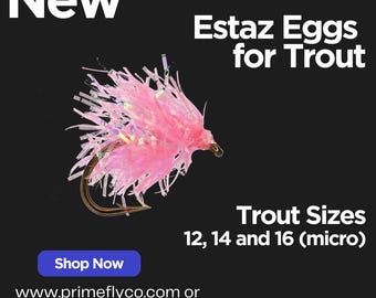 3x Estaz Egg Fly for Trout