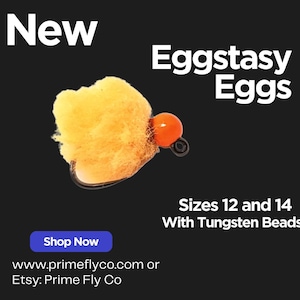 3x Flybox Eggstasy Steelhead/Salmon Eggs