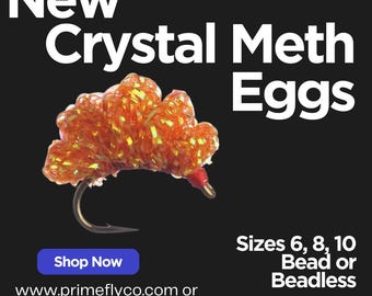 3x Crystal Meth Egg for Steelhead and Salmon