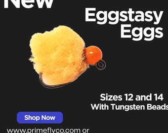 3x Flybox Eggstasy Eggs for Trout