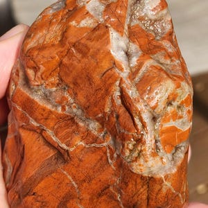 Lightening stone septarian nodule rough gem 14.5 Oz.