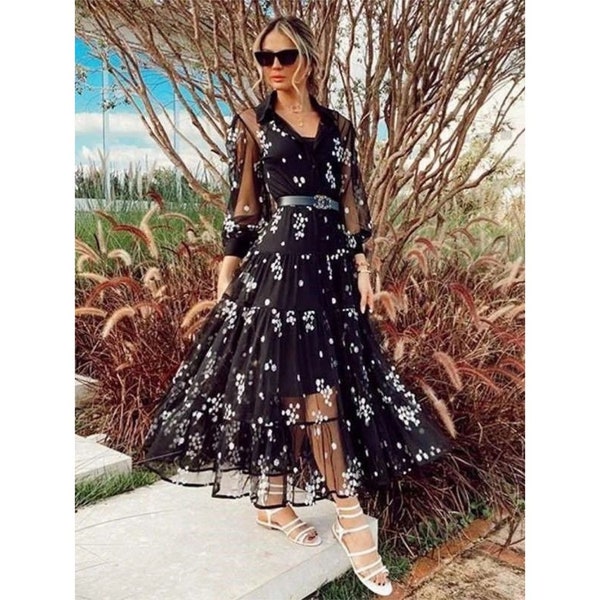 Tulle Cocktail Dress Etsy