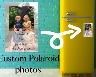 Custom Polaroid Photo Magnets