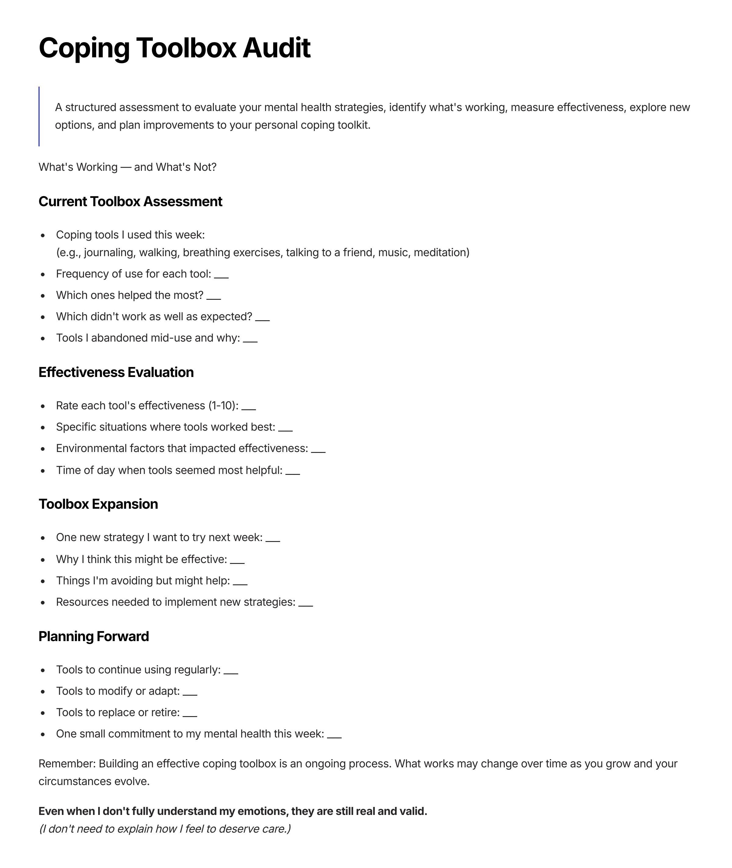Curated visual reference: Picture Idea: DIY Mental Health Canva Mental Health Diary DIY Gift A5
