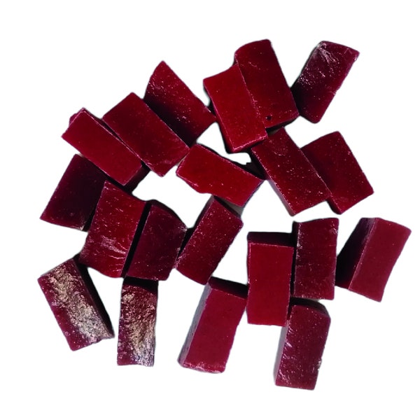 Red Mix Turkish Smalti Tiles | 100 Gram | Mosaic Glass,  Glass Mosaic Art, Bright colored smalti