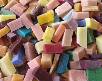 Mixed Color Smalti Tiles | 250 Gram | Turkish Smalti, Mosaic Glass,  Glass Mosaic Art, Bright colored smalti