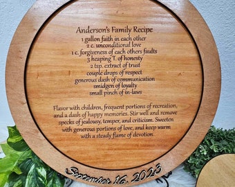Unity/ family puzzle, blended family, engraved base with a special message, family puzzle, Unity Ceremony, Personalized gift, wedding gift