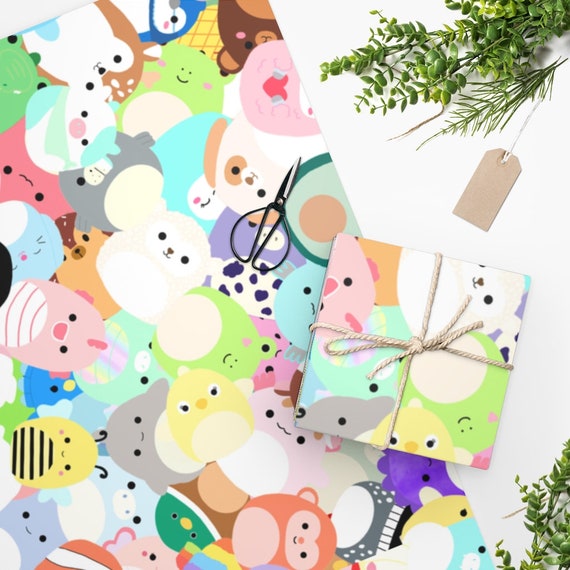 Squishmallow Wrapping Paper Etsy