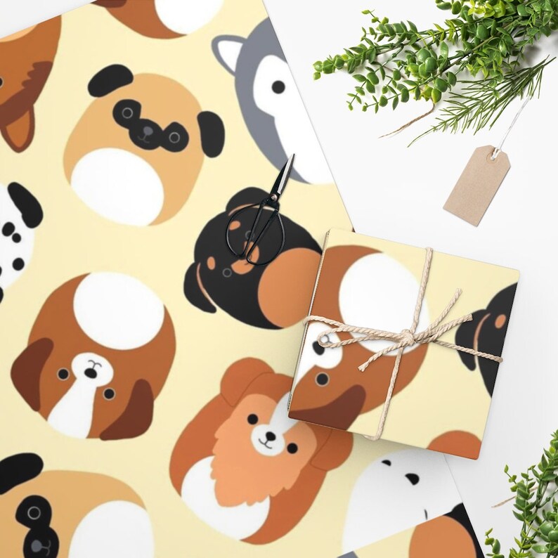 Squishmallow Wrapping Paper Squish Giftwrap Gift Wrap for Etsy Ireland