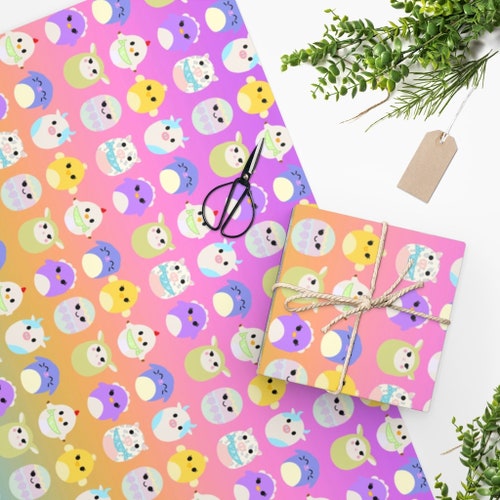Squishmallow Wrapping Paper Etsy