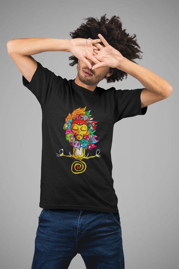 Zen Yoga Monkey Peace Outfit T-Shirt Zen Yoga Monkey Peace Outfit T-Shirt
