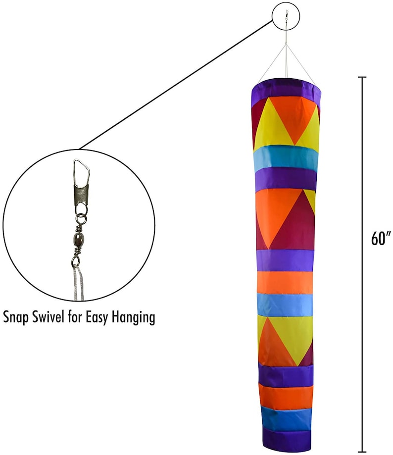 Aztec Cone Windsock - Etsy