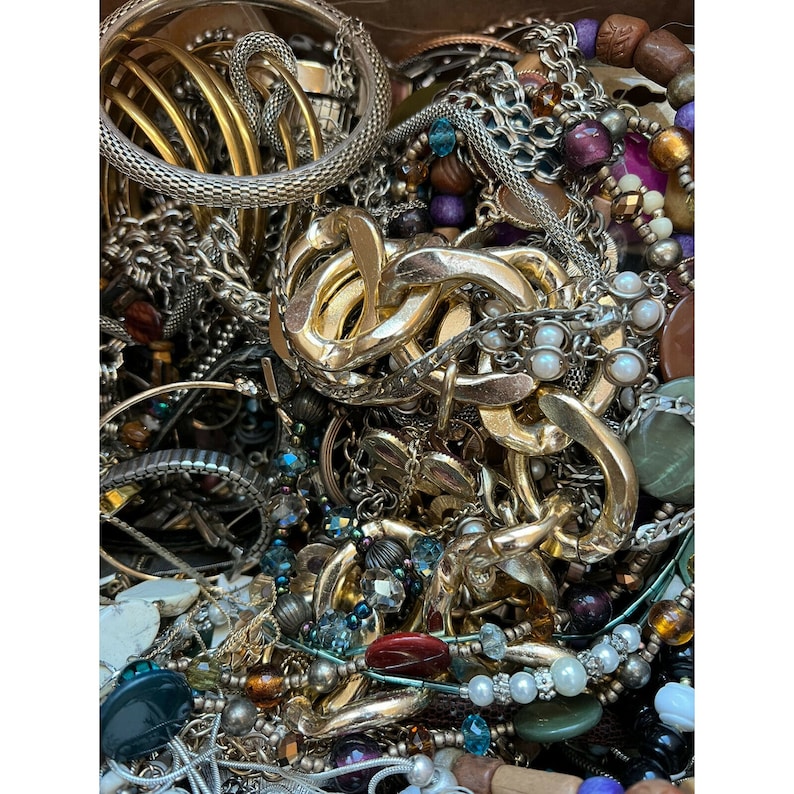 All Good Wearable Jewelry Mystery Lot Bag Bracelet Necklace Etsy