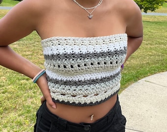 Crochet tube top