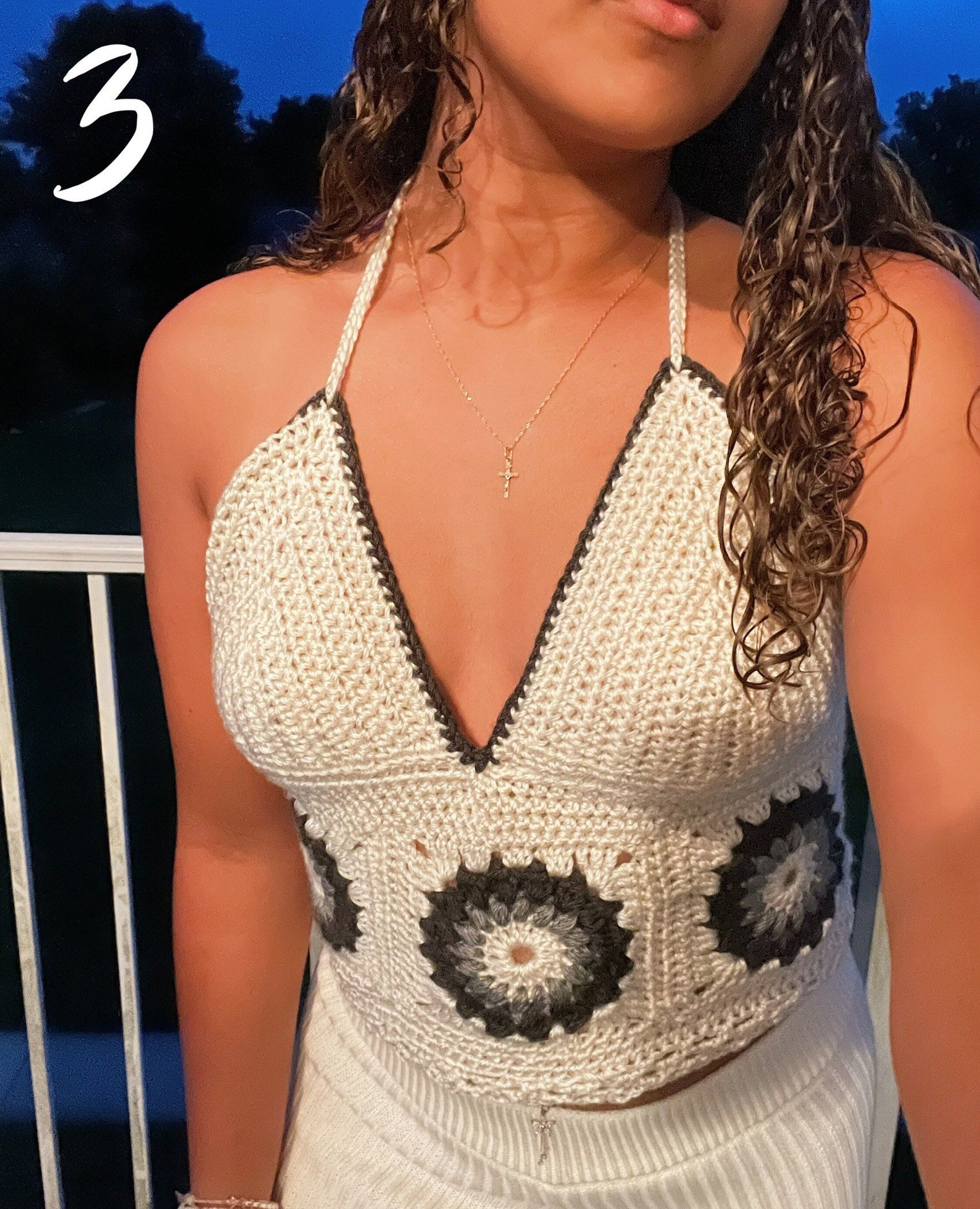 Handmade Crocheted top