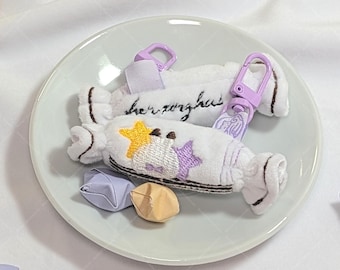 Llavero de peluche BunBun Candy de Love and Deepspace Xavier [Hecho a mano]