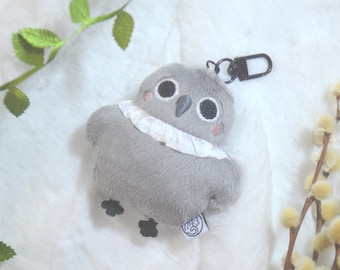 Llavero de peluche de Sylus, el cuervo gruñón de Love and Deepspace [Hecho a mano]