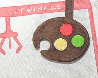 Paleta de arte / Mini toalla de mano [Hecha a mano]