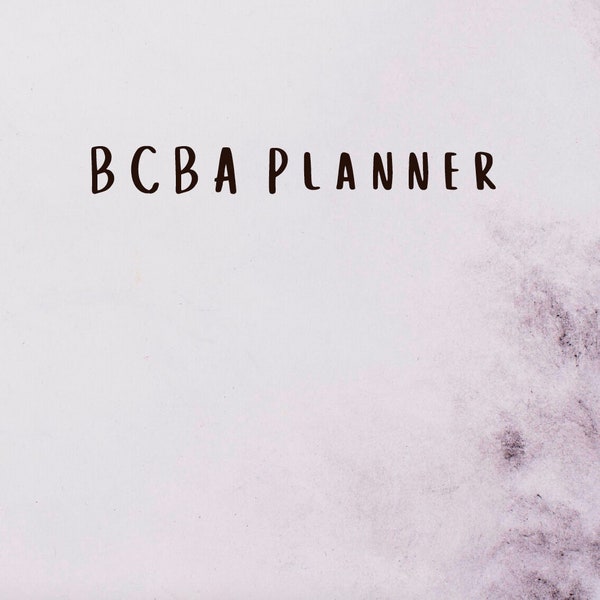Bcba - Etsy